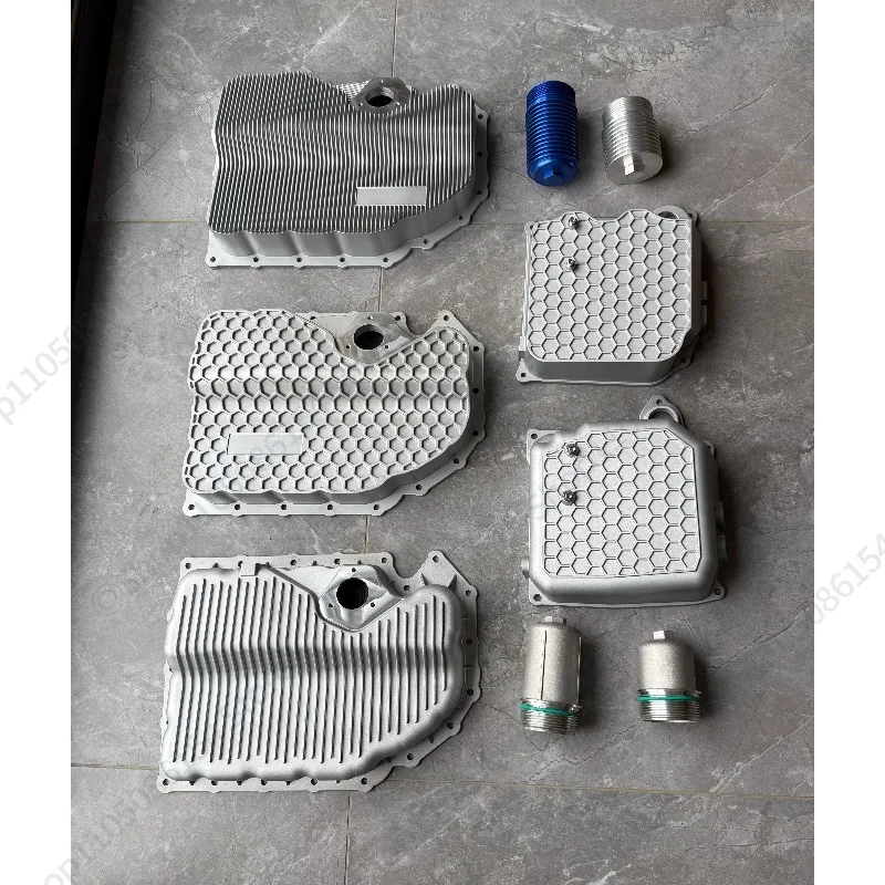 Aluminum alloy CNC oil pan enlarged for Volkswagen DSG 6-speed gearbox DQ250