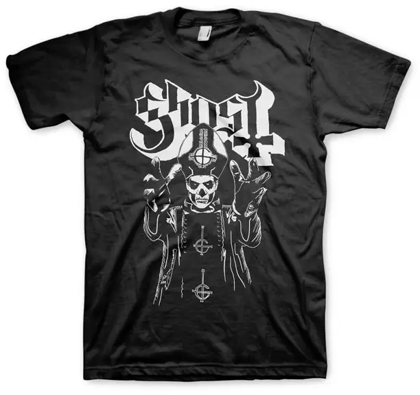 

Черная футболка Ghost Papa Wraith M L XL 2XL