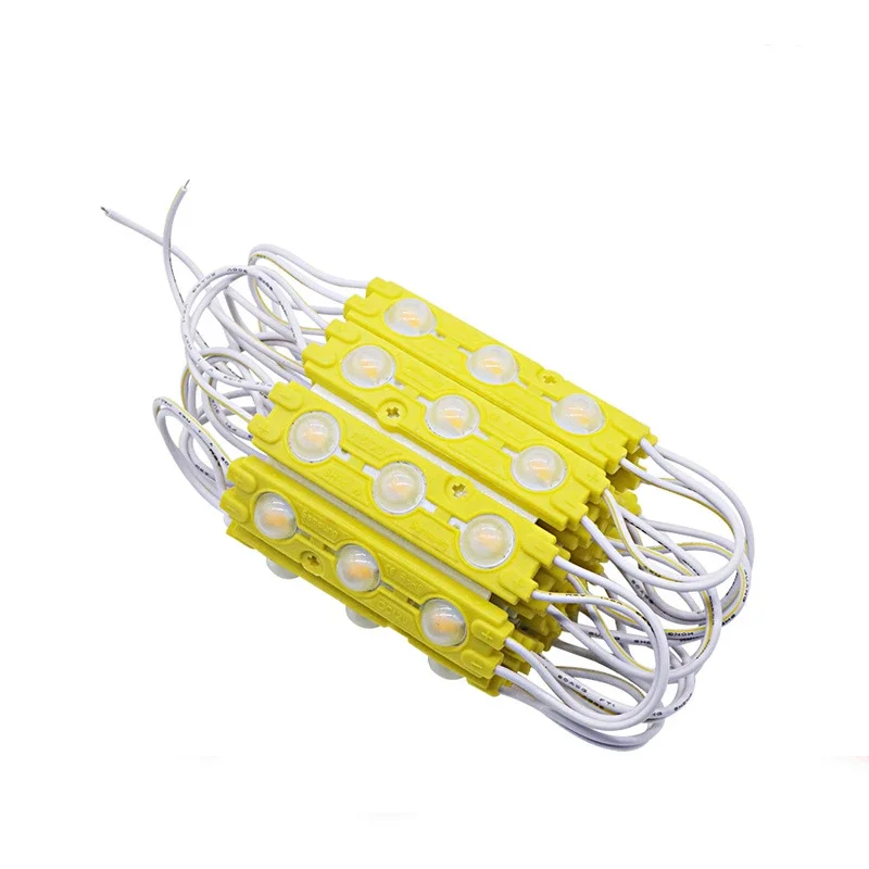 12V Waterproof 5730 3LEDs 1.5W Injection Molding LED Module High Lumen Super Bright Led Modules Lighting 20PCS/Lot