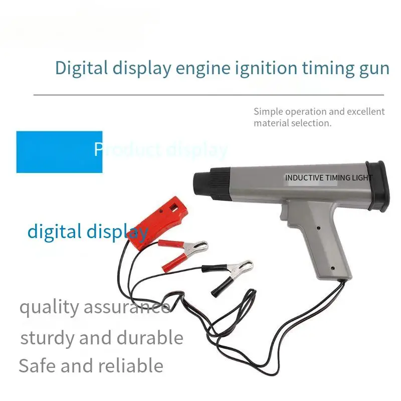 12V Inductive Timing Light Car Motorcycle Petrol Engine Ignition Timing Strobe Lamp Detector Auto Motorcycle Detection