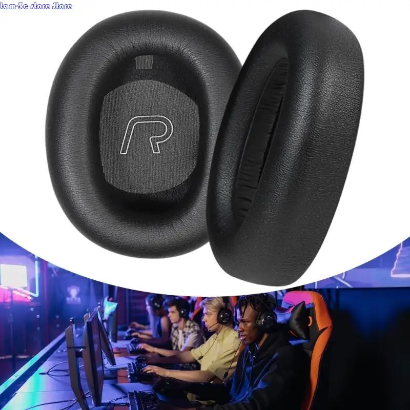 D0UA 단백질 가죽 이어 패드 W860NB 헤드셋을위한 소음 분리 귀 쿠션