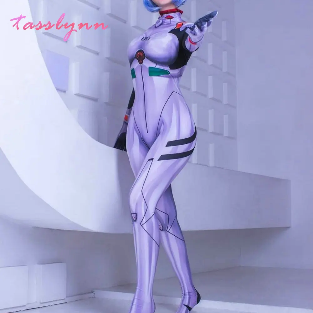 Ayanamii-Costume de cosplay en spandex trempé pour femme, costume de batterie Zentai, anime