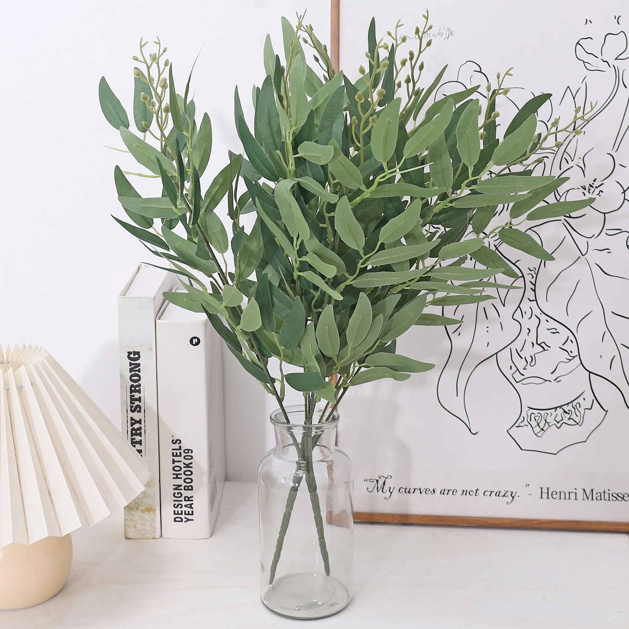 Folhas de salgueiro plantas ve - Artificial Hanging Plants avaliação e preço