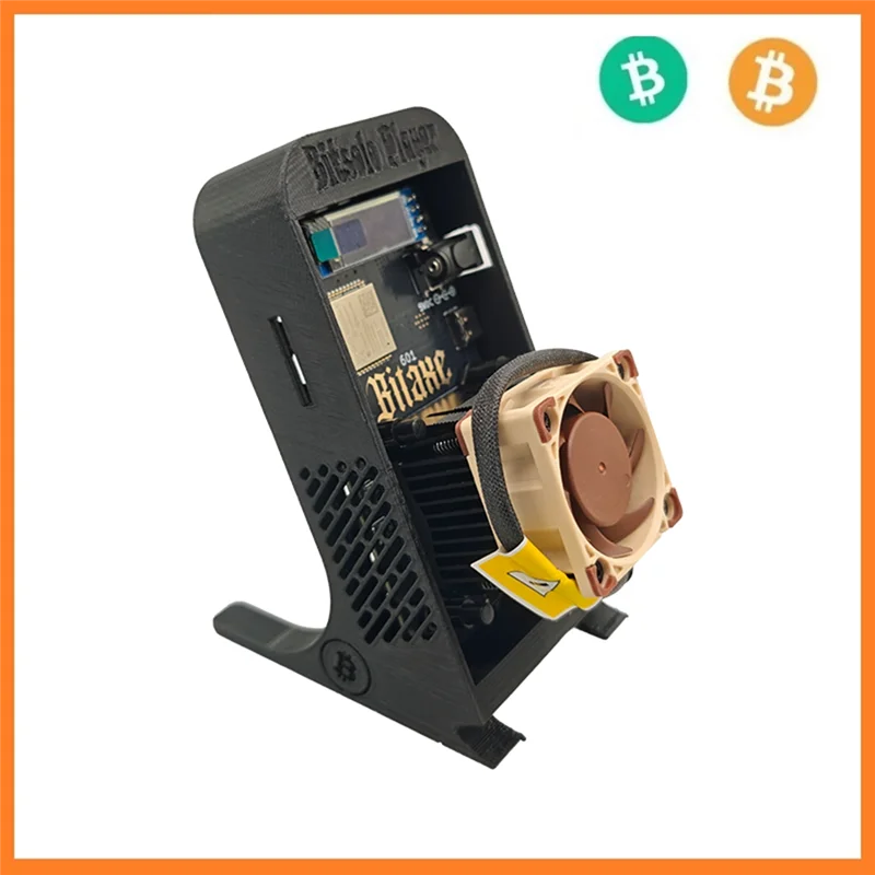 

Superior-Silent Bitaxe Gamma 601 1.2TH/S Bitcoin ASIC Miner With NF-A4X20 18W Fan For Powerful Crypto Mining, BR Plug