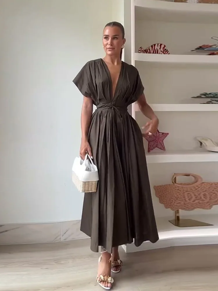 black corset slip dress GASANOVA SILK MAXI Midi Dresses For Summer INV-613009 Black Perfect for Special Color:Blue/Pink Flower