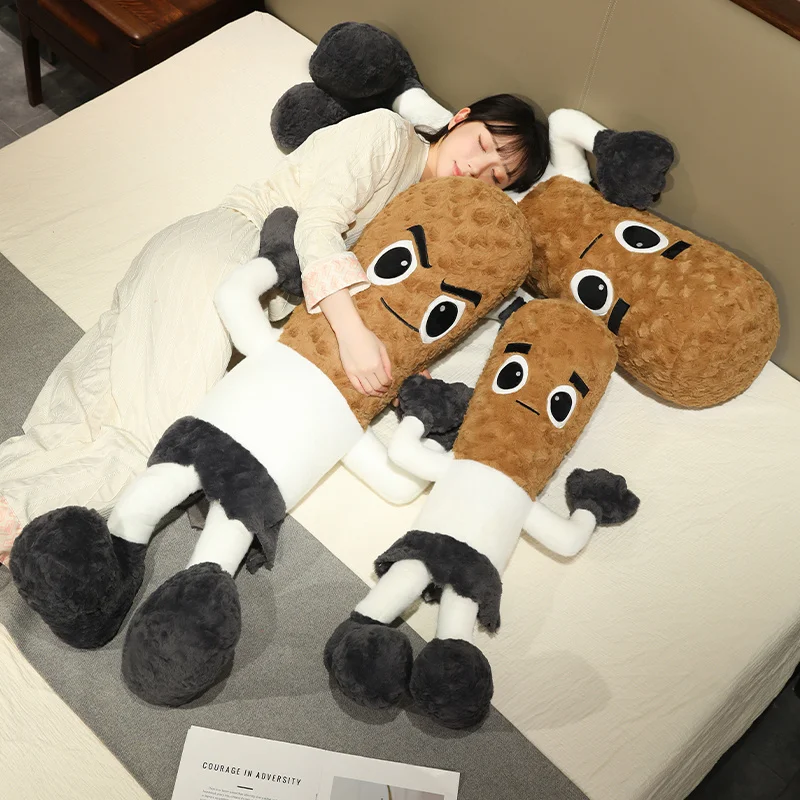 

Милая реалистичная плюшевая игрушка в виде женьшеня, мягкая кукла-женьшень с различными выражениями, идеальный подарок на день рождения или Рождество для взрослых