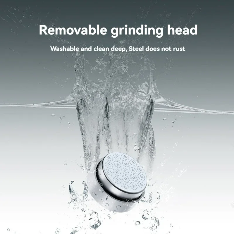 ملف العناية بالقدم الكهربائية مزيل مسامير القدم الكعوب الساق إزالة الجلد الميت مجموعة أدوات باديكير واستبدال رأس الطحن