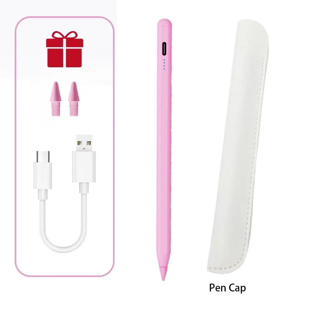 Styluspen voor iPad 11e generatie A16 2025 Pro 13 M4 12.9 Air 11 M2 10.9 Mini 7 6 10e 9e 8e generatie Touchpen Touchscreen Pen Accessoires