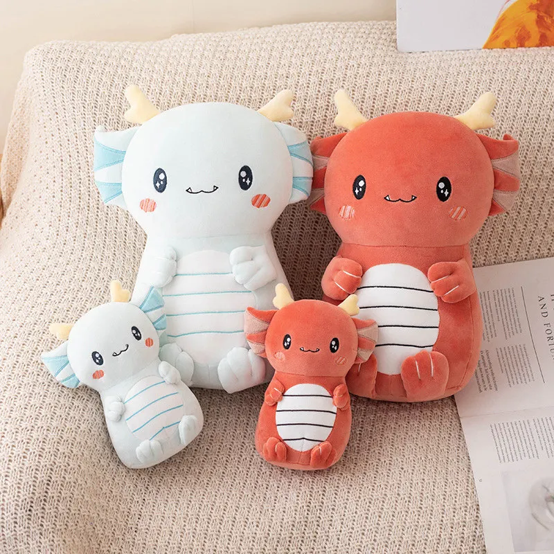 

20/35cm Cute Dragon Plush Toys Soft Dragon Stuffed Animal Kawaii Plushie Doll Pillow Kids Gifts Red Dragon For Boys