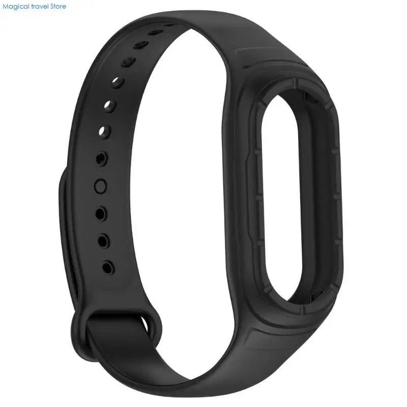 N2UB Watch Band Strap Soft Silicone Watchband for Band 8/9 Intelligent Bracelets