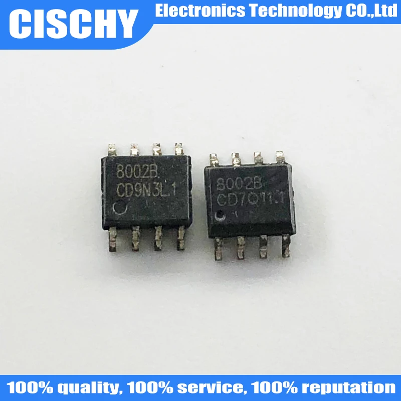 10PCS/lot MD8002A SOP8 MD8002 8002A SOP-8 8002 CKE8002B NS8002 SOP8 In Stock