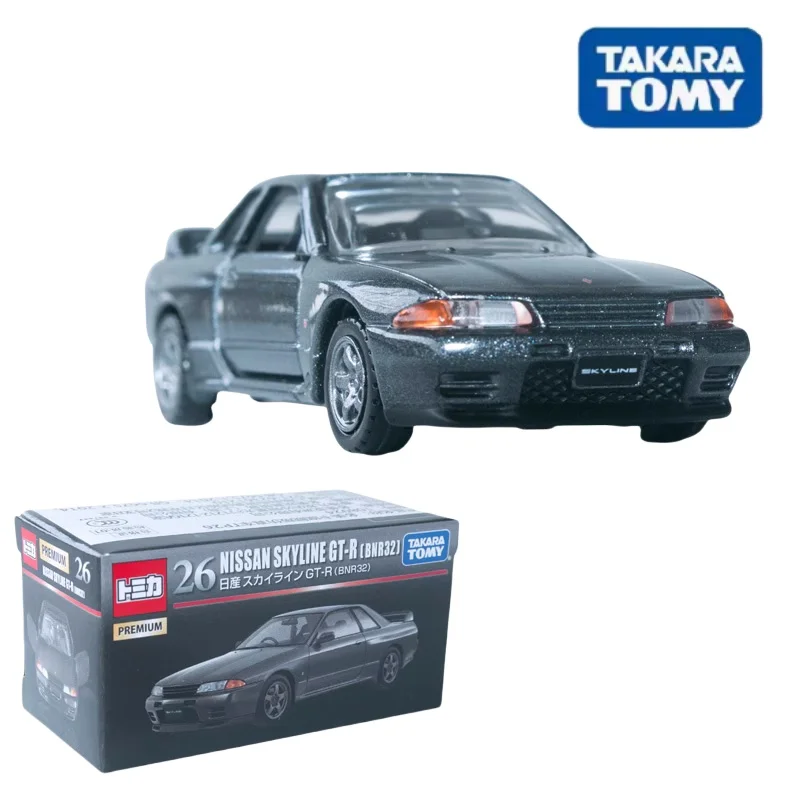 TAKARA TOMY PREMIUM Diecast model alloy simulasi kotak hitam, koleksi mainan dekoratif anak, hadiah anak-anak.