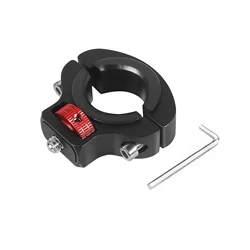 Motorcycle Handlebar Clip Holder Metal 1/4 Screw Bicycle Bike Clamp For Action Cameras Phone Reinforced Bicycle Holder Accessory