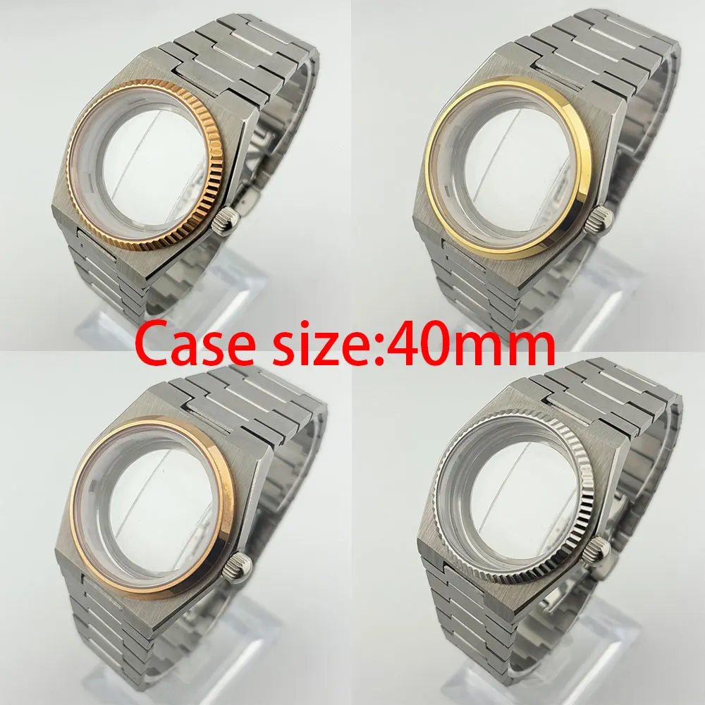 

40mm PRX 316L stainless steel sapphire glass case with 5bar waterproof strap suitable for NH35 and NH36 automatic movements