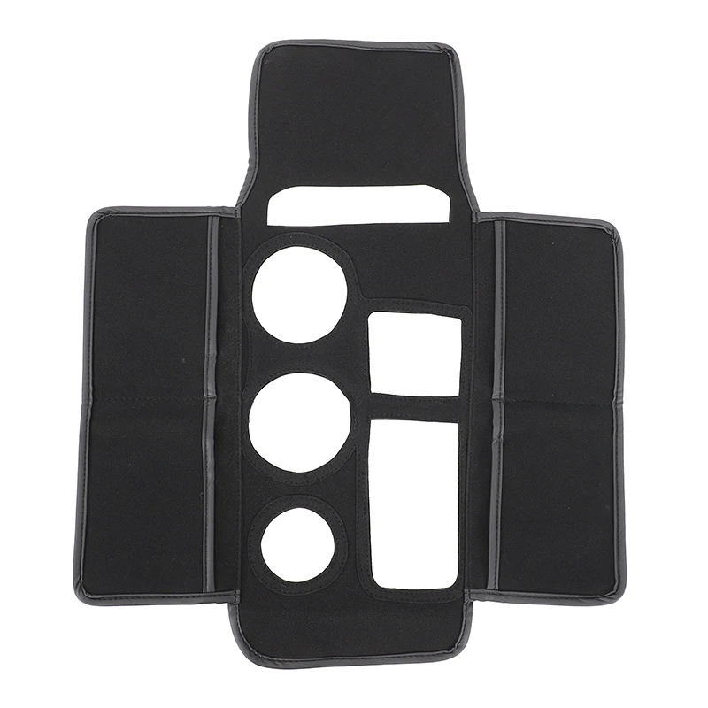 For Ford Ranger Wildtrak T9 23-25 High-solid Sheepskin Leather Car Center Console Protective Cover Trim Car Accessories(RHD)