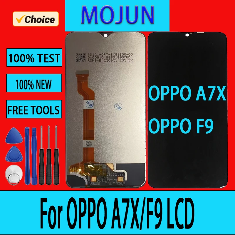 LCD Display For OPPO A7X F9 LCD Display Touch Screen Digitizer Assembly For OPPO A7X F9 LCD Screen Replacement