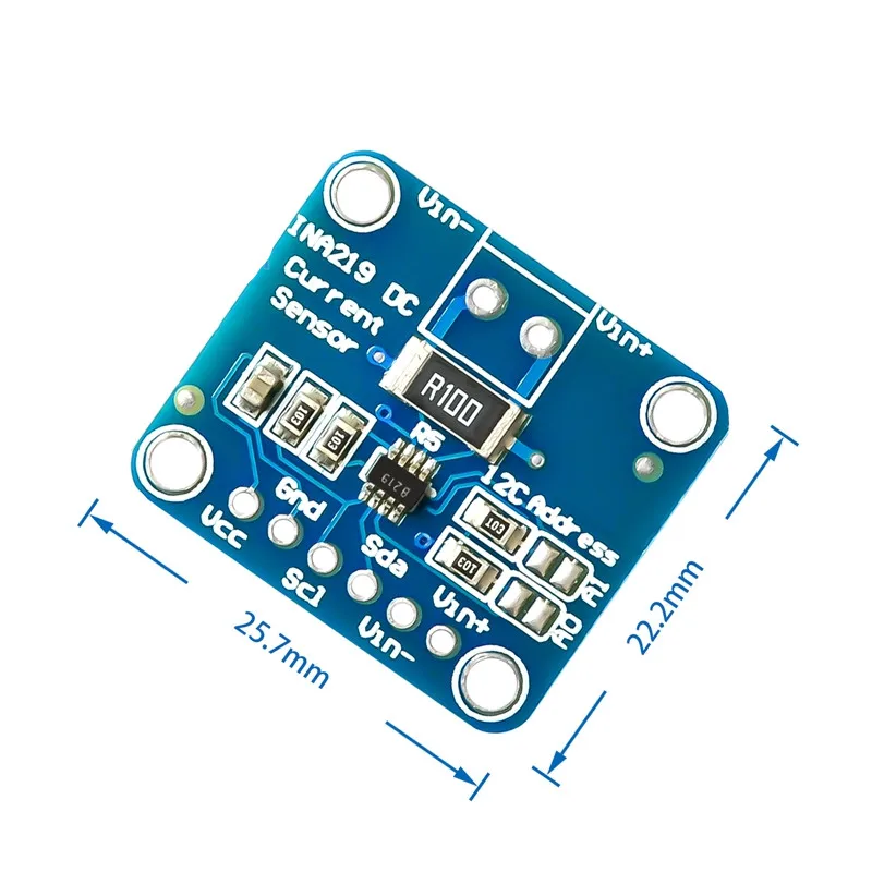 Mcu-219 Ina219 I2c Interface Zero Drift Bidirectional Current/power Monitoring Sensor Module 10PCS