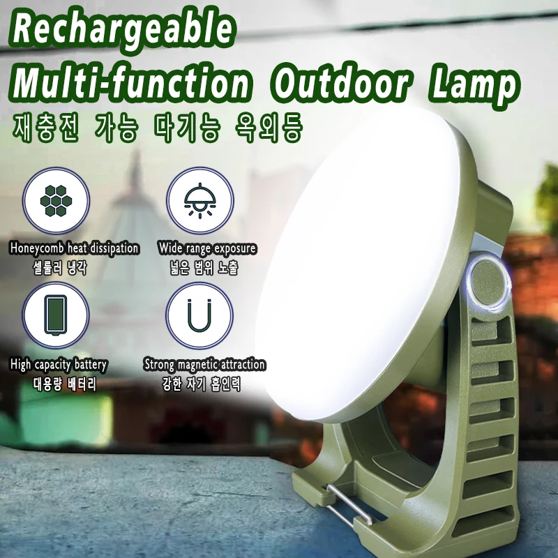 15600 MAH LED Tent Light Charging Light Portable Emergency Night Market Light Outdoor Camping Indoor Makeup Light Makeup Light