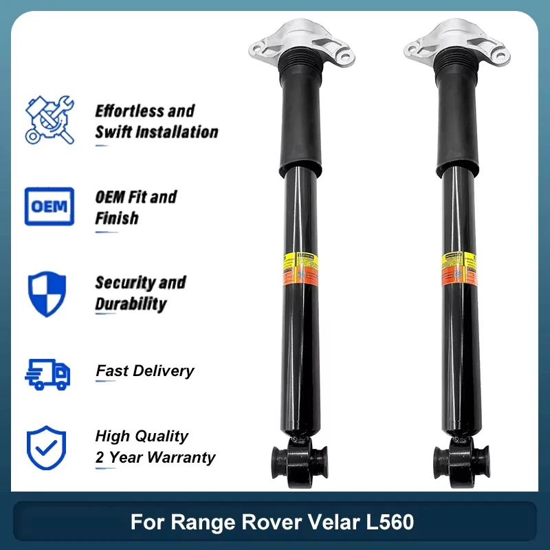 

Fit Range Rover Velar L560 2017-2021 Rear Shock Absorber Struts CVD LR109360 Air Suspension Reduce Repair Replace Shock Absorber