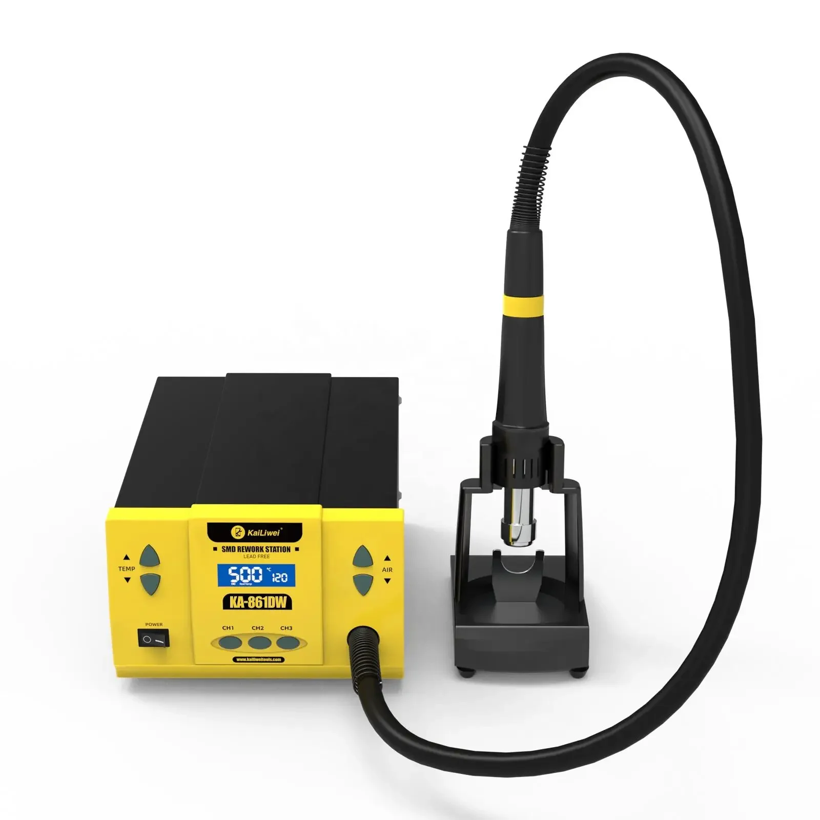 Lead Free 861DW 1000W Digital Rework Hot Air  Soldering Station Phone PCB IC Chip BGA Desoldering Repair Heat