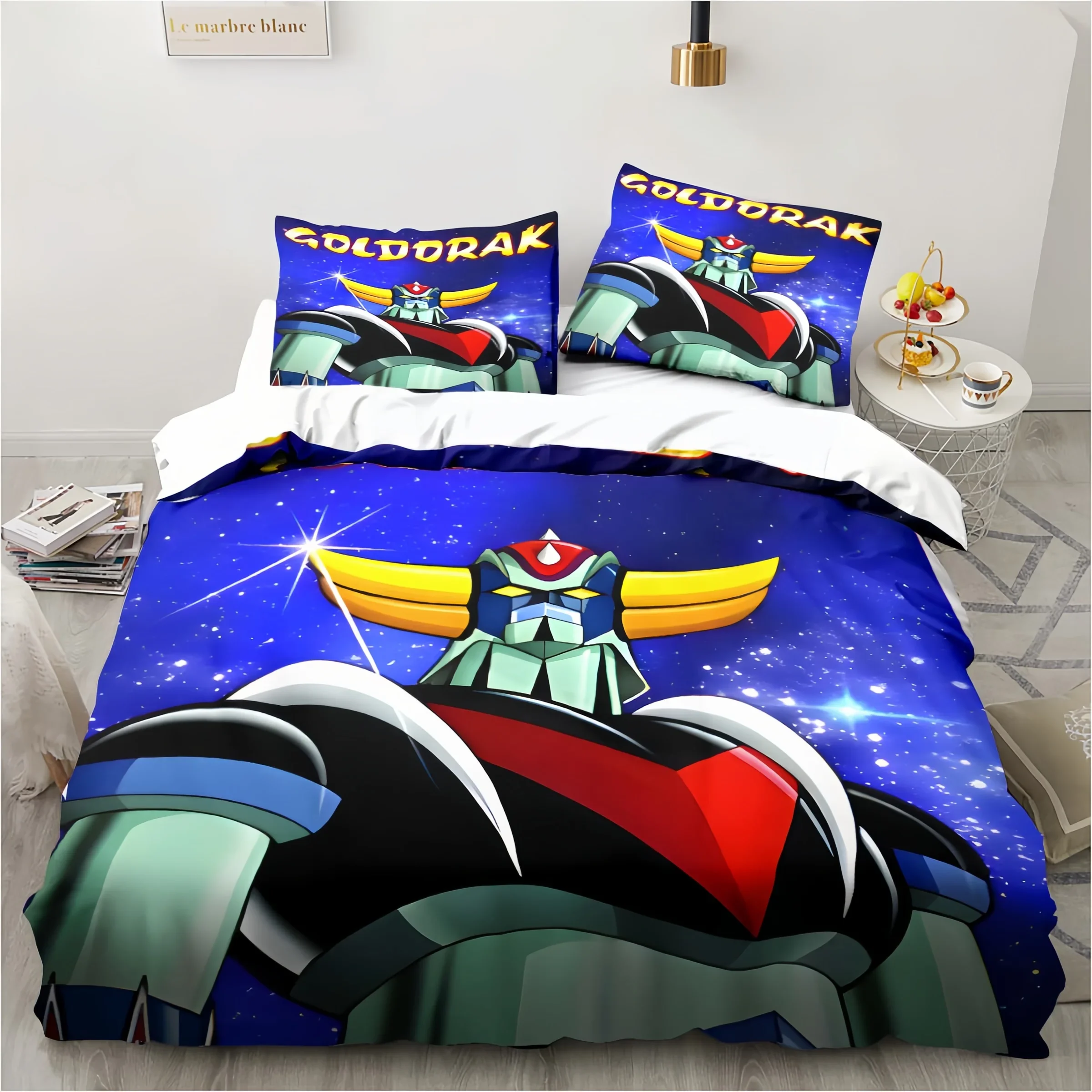 

UFO ROBO GRENDIZER GOLDORAK Bedding Sets exquisite bed supplies set duvet cover comforter set bedding set luxury birthday gift