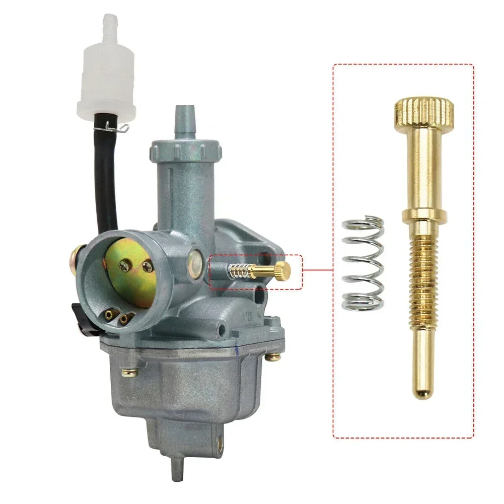 Parti durevoli della vite della miscela 2 pz/set Accessori Vite di regolazione della velocità del minimo del carburatore per PZ26 PZ27 PZ30 Accessori carburatore