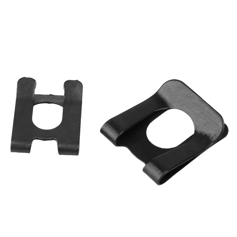 20 ~ 50 قطعة M4 M5 M6 M8 M10 M12 M16 65 المنغنيز الصلب مطاطا مكافحة تخفيف المشبك U-شكل كليب ل رمح #3