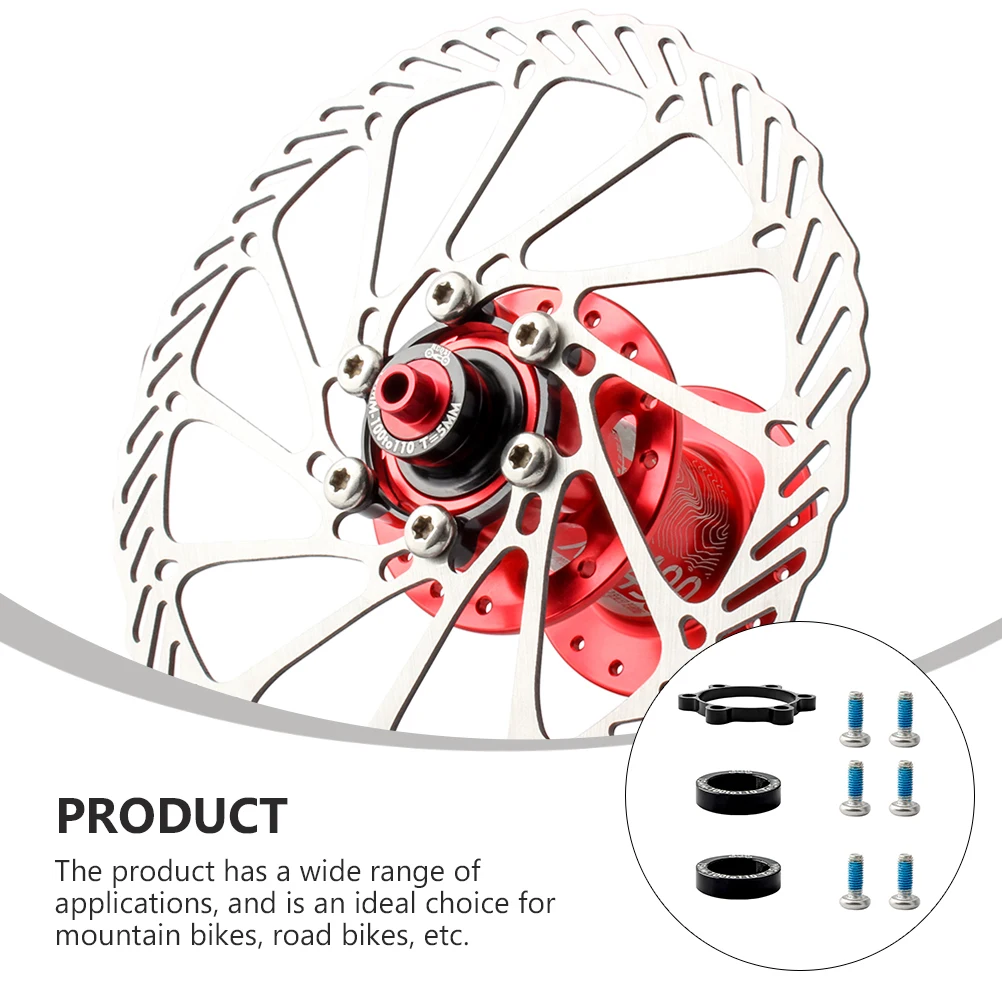 9Pcs Spacer Washer Aluminum Alloy Durable Locking Fixation Mountain Road Bike Accessories Fastener Gaskets for Cycling