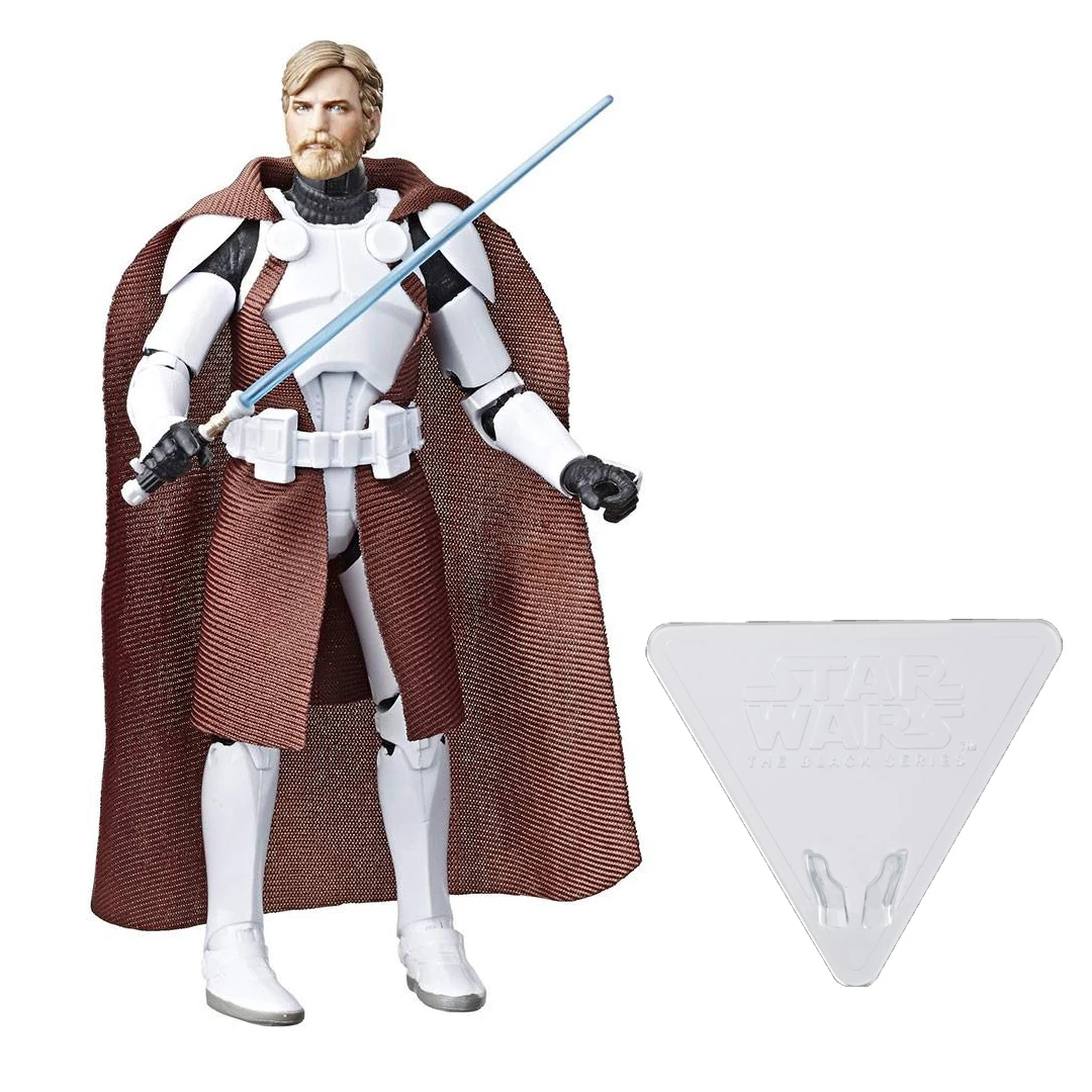Figura de acción de Star Wars The Black Series Commander Obi Wan Kenobi de 6"