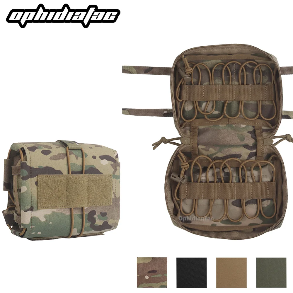

OPHIDIAN Split Molle EDC Bag Lateral Pull First Aid Bag Multi-Purpose Hiking and Hunting Equipment
