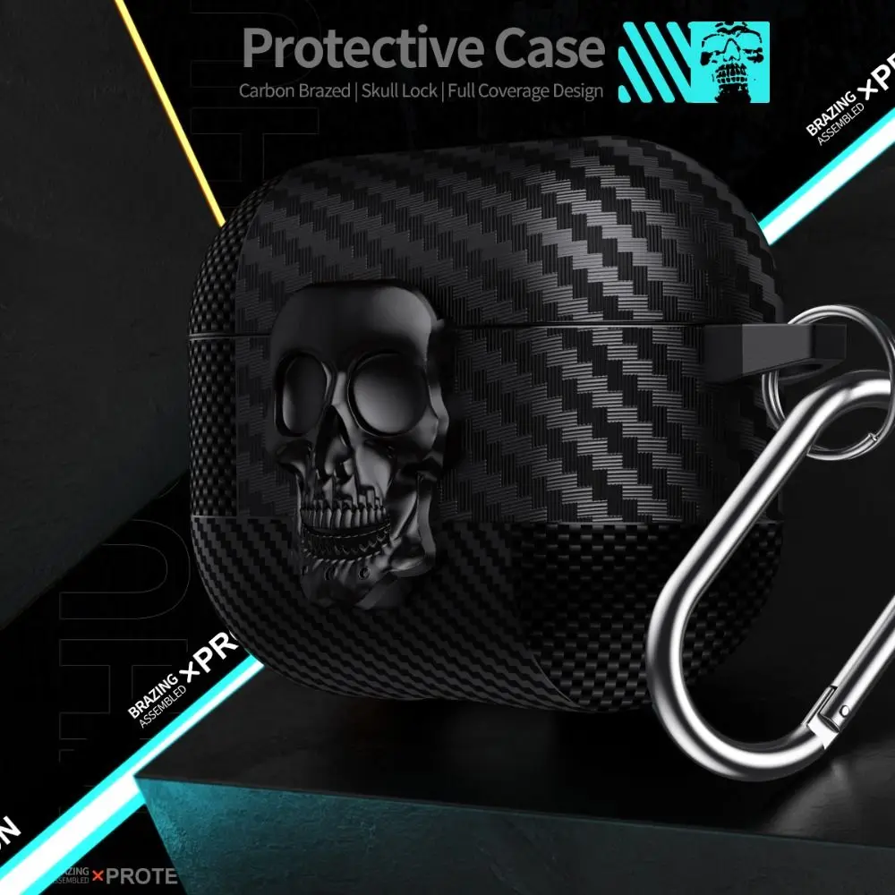 Latch Switch Protective Case Shockproof Anti-Scratch Earphone Cover TPU Cool Shell for Airpods 1/2/3/4/4 ANC/Pro/Pro2