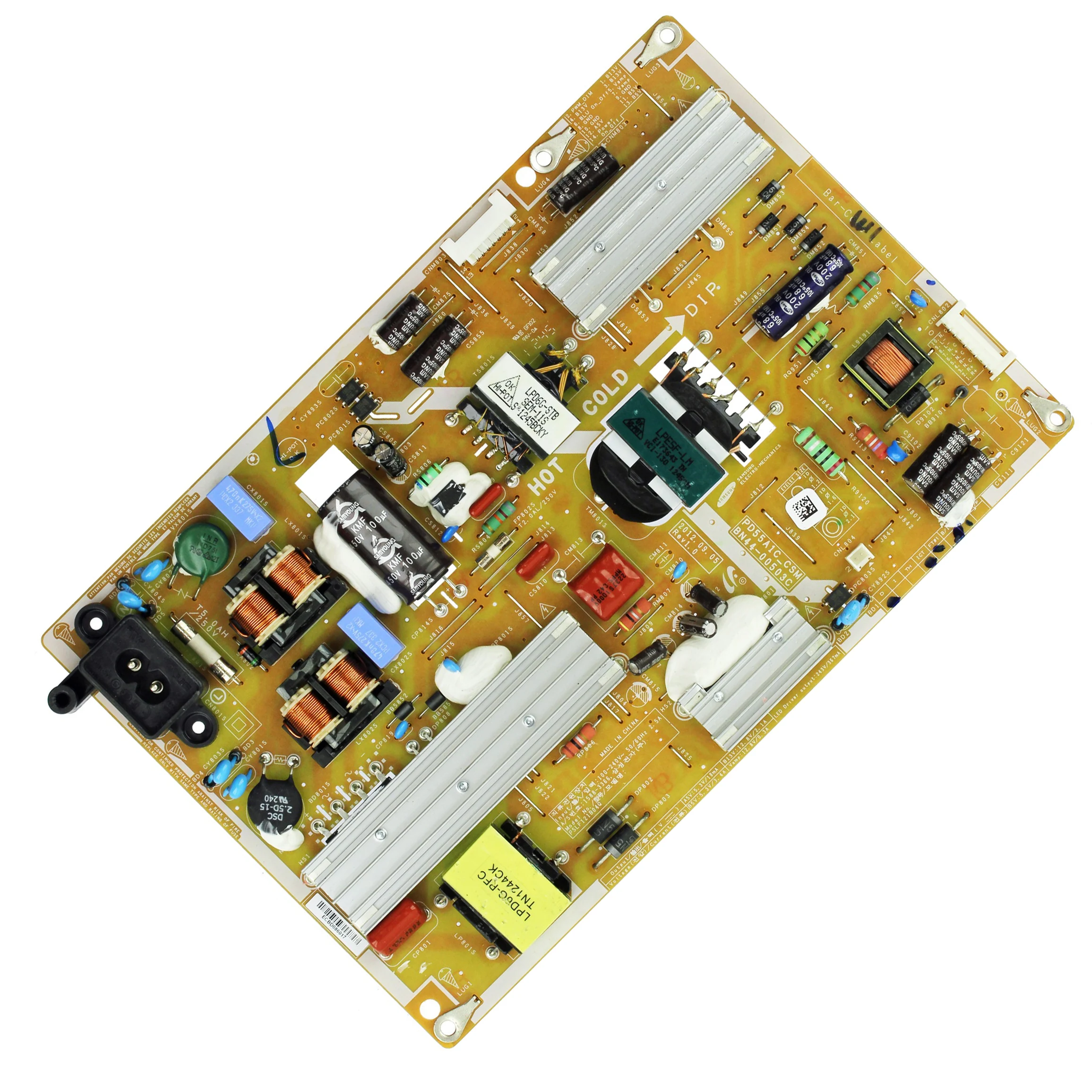 Power Board BN44-00503C BN44-00503A PD55A1C_CSM PSLF121B04Q fits UN55ES6100F UN55ES6150F UN55ES6150FXZA UN55ES6100FXZA TV