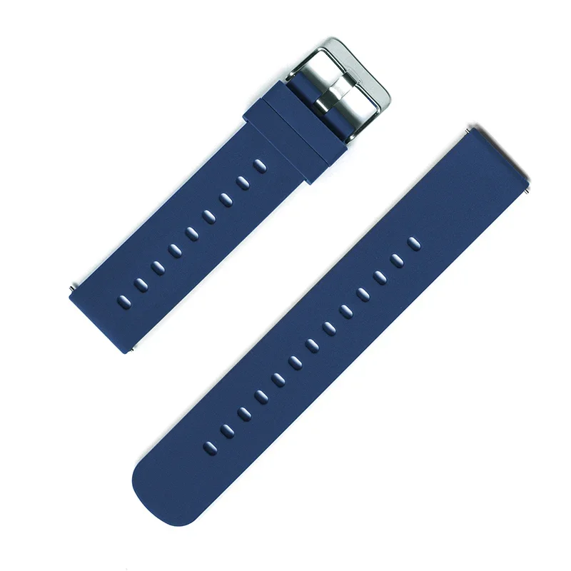 16 mm 18 mm 20 mm 22 mm Smartwatch-Armbänder, verstellbare Ersatzbänder für Samsung Galaxy, Silikonarmband, Armband-Zubehör – Detail 12