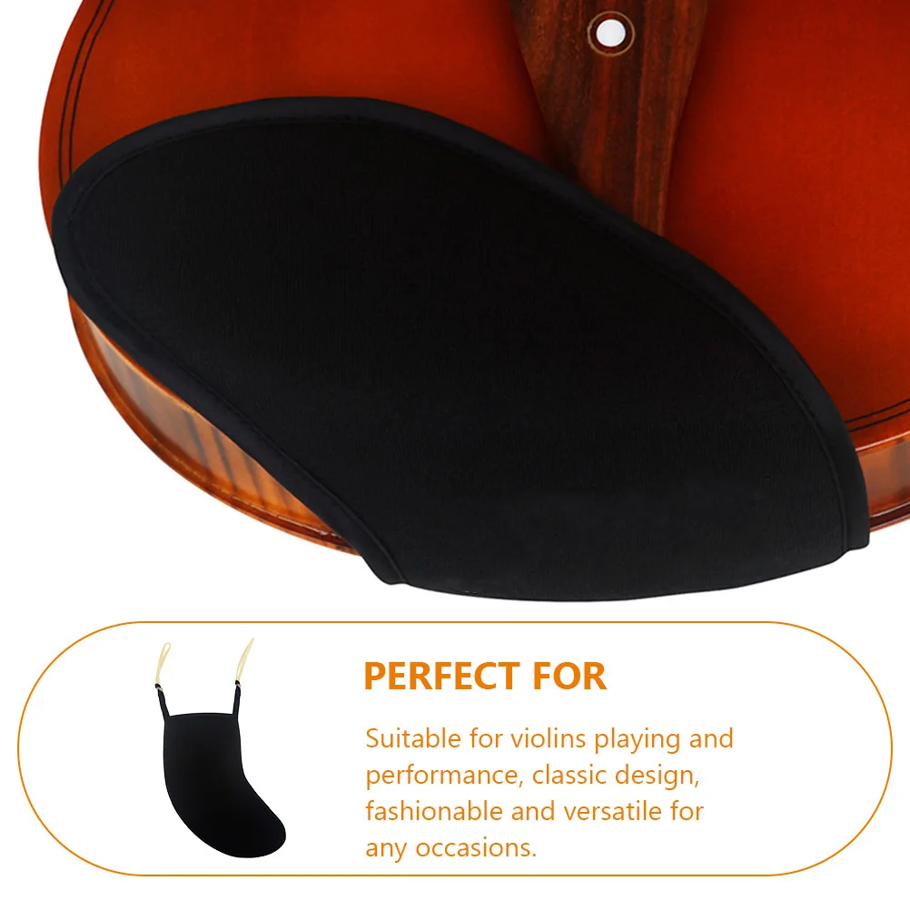 

Violin Chin 1/8 1/16 Soft Cotton Shoulder Neck Protection Comfortable Washable Easy Install Gift For Players Chin Rest Pad