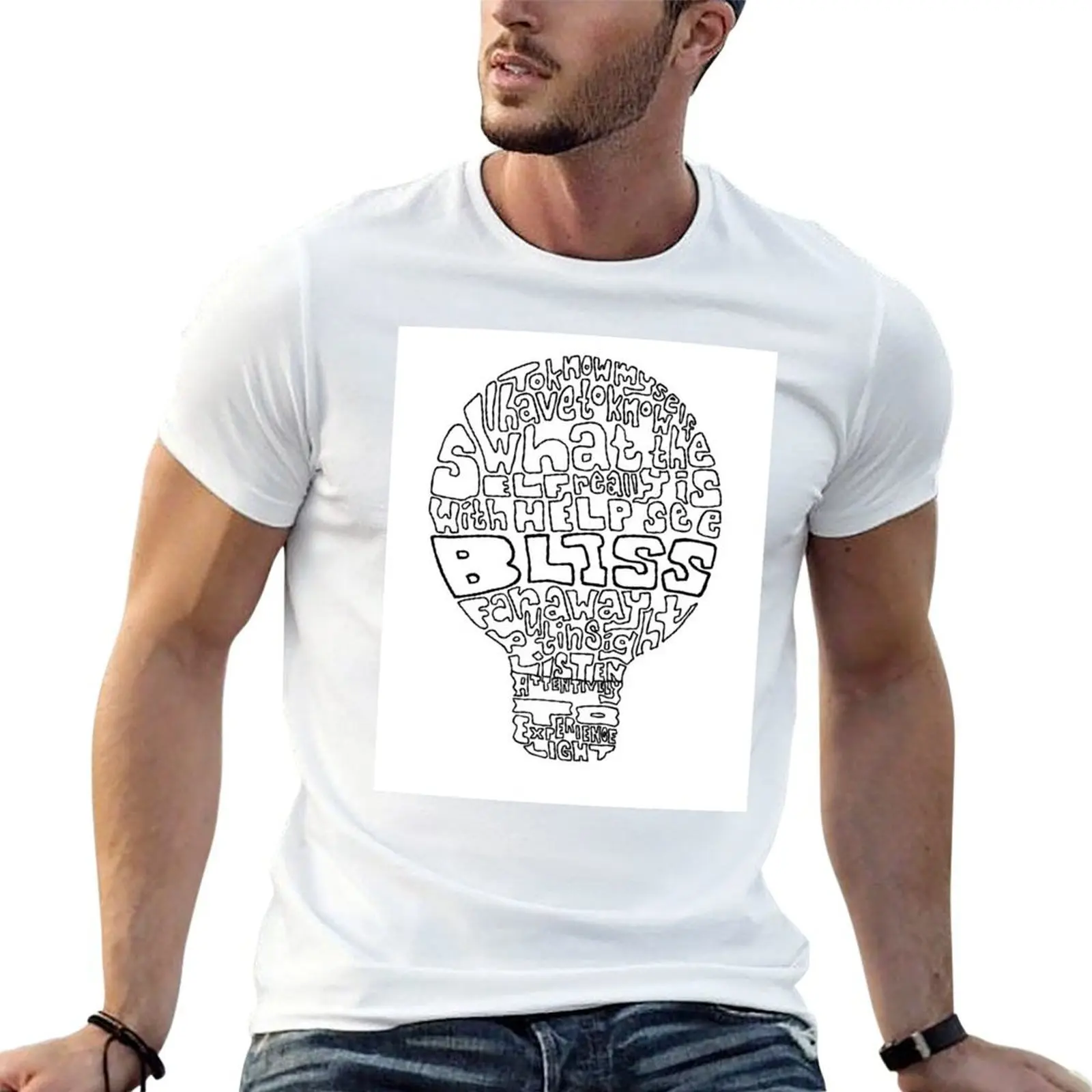 

Enlightened experience T-Shirt cotton t shirts high quality anime t shirts for man T-Shirt