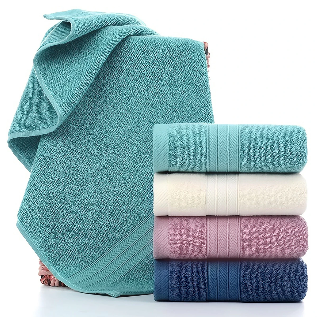 Towel pure cotton face towel household bath adults do not lose hair men and women face towel family