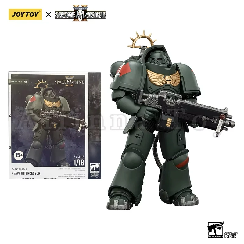 JOYTOY 1/18 Action Figure 40K Dark Angels Figures Azrael Anime