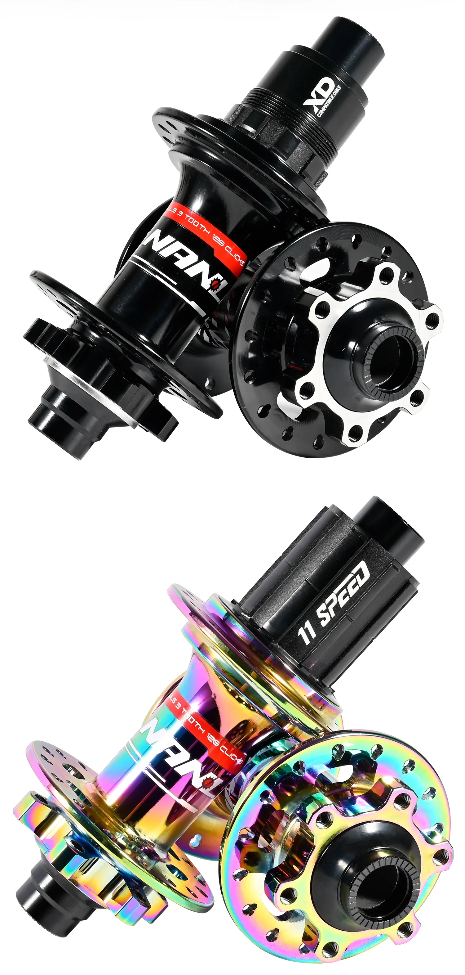 Nanlio BOOST MTB-Naben, 6 Sperrklinken, 120 Zähne, Ratsche, 148 x 12, 110 x 15 mm, 32 Stunden, 28 Stunden, XD HG MS Freilauf, 8–12 Geschwindigkeit, lauter Sound-Nabe für Mountainbike – Detail 13