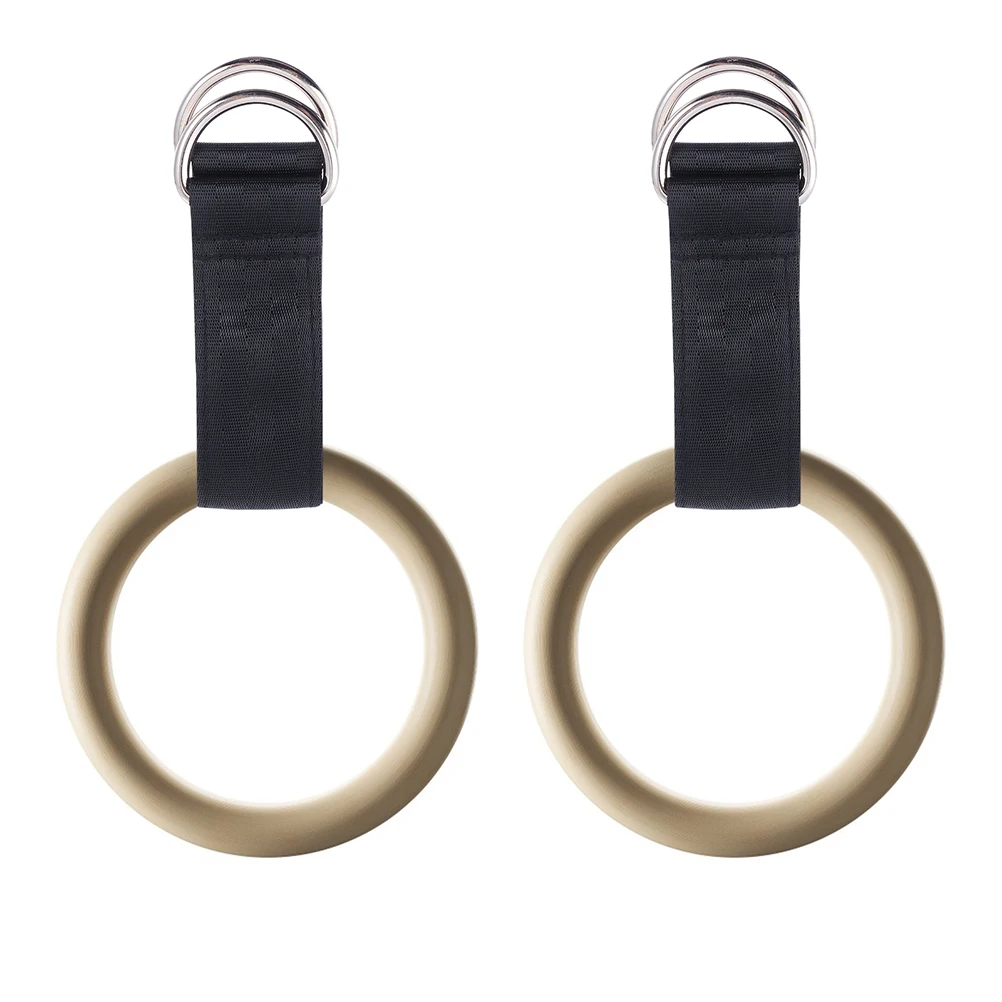 

2Pcs Fitness Hanging Belts High Quality Nylon Stainless Steel Arm Muscle Training Home Gym Sports Assist Straps