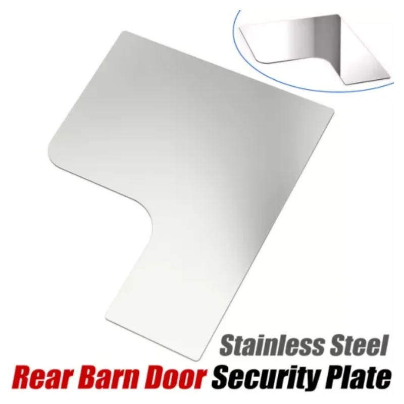 For RENAULT TRAFIC / VAUXHALL VIVARO 2015 / 2024 REAR BARN DOOR PLATE - SECURITY