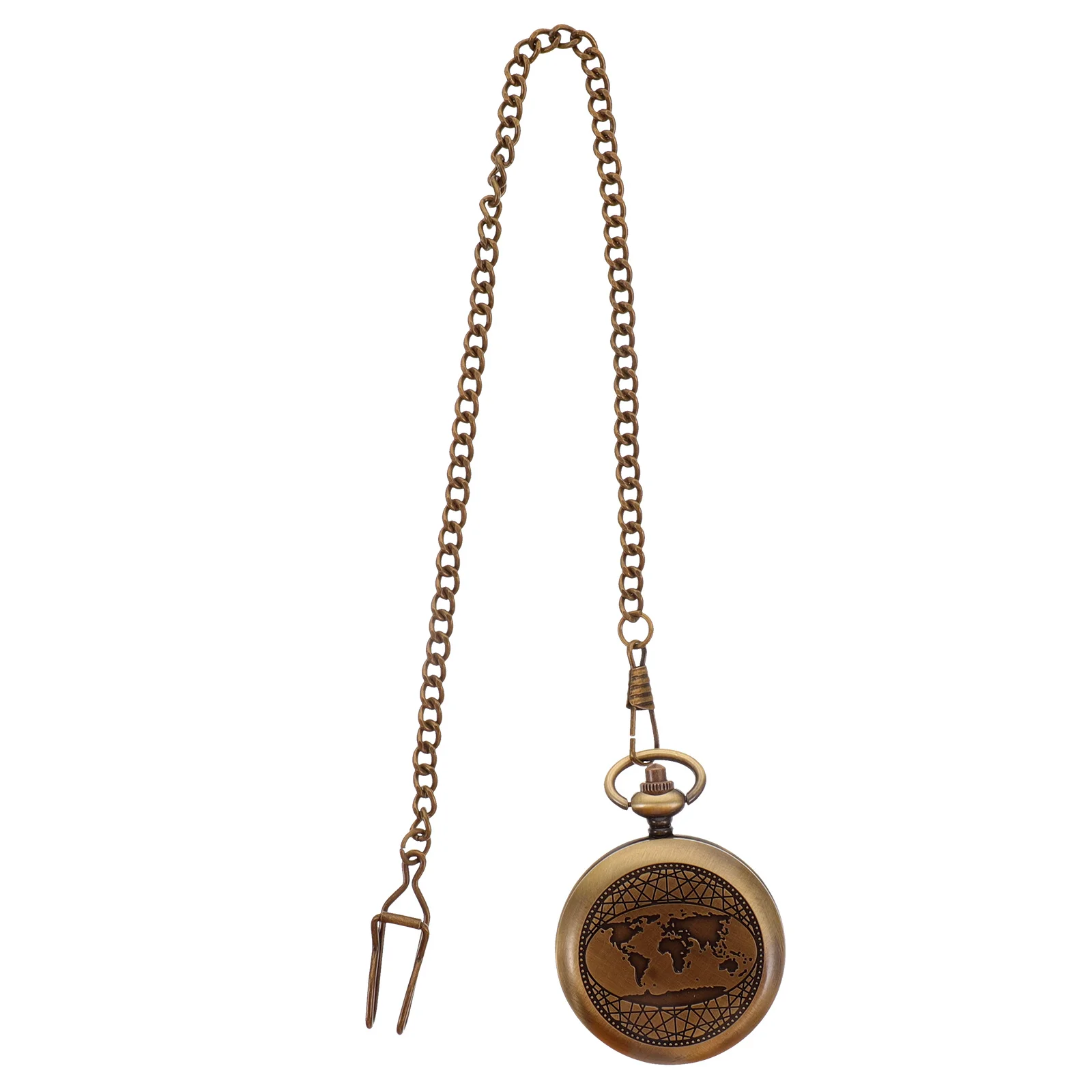 

Compass Pocket Watch Pendant Small Keychain Golden Camping Hiking Backpacking Man