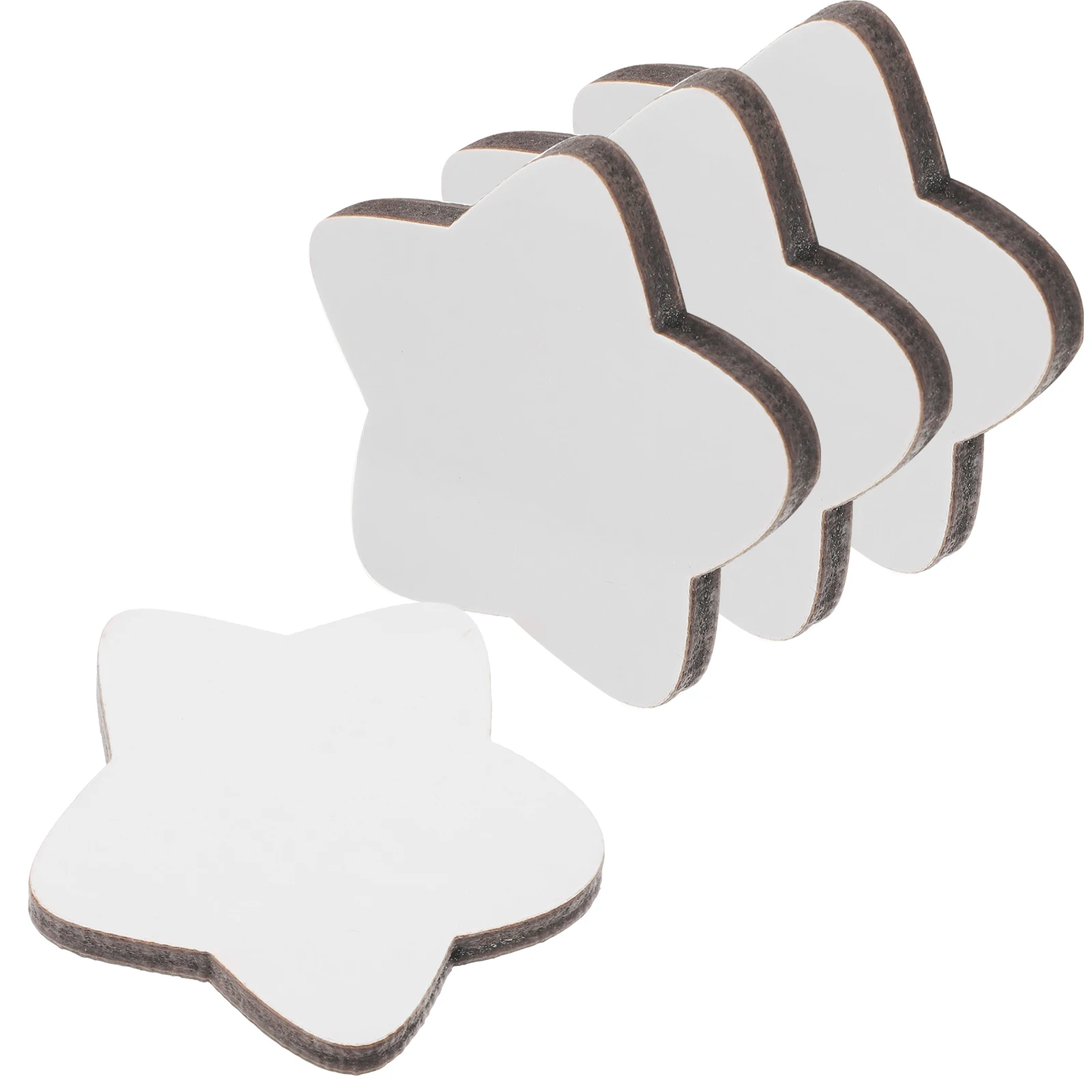 

4 Pcs Fridge Magnet DIY Magnets Refrigerator Sublimation Stickers Car Soft Tile Magnetic Decal Blank Office Crafts Decor Heat