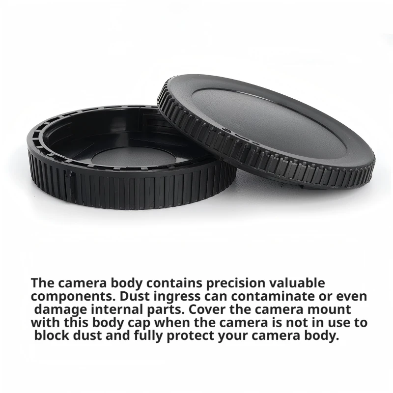 Z-Mount Body & Rear Lens Cap Set for Nikon Zf Zfc Z50II Z5 Z6III Z7II Z8 Z9 Z30 Z5,Dustproof Protection for Camera Sensor & Lens