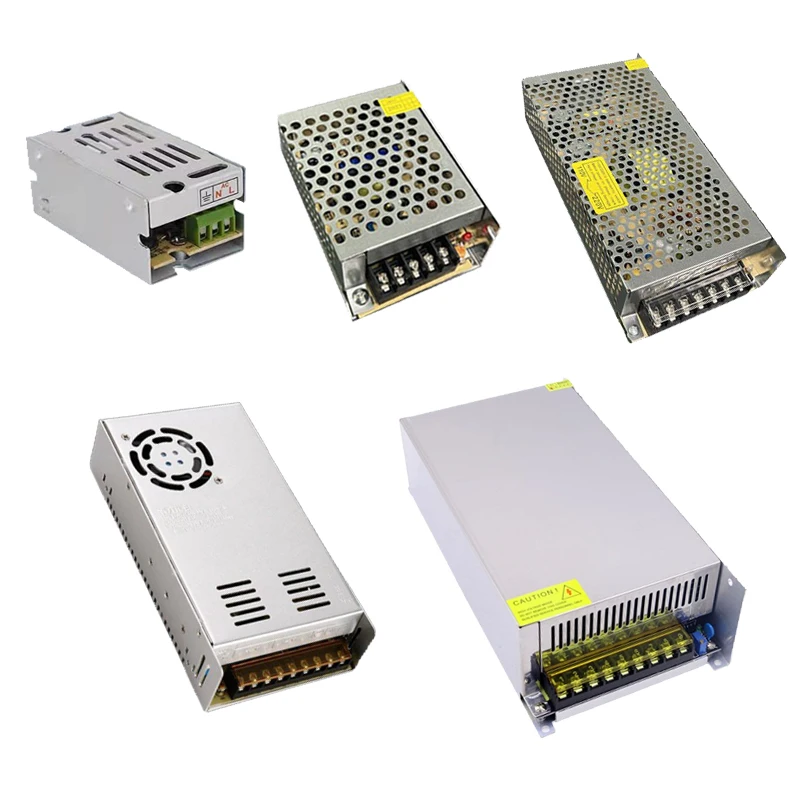 AC DC 12V 24V 36V Power Supply 1A 2A 3A 5A 10A 20A 30A 50A Transformer 220V To 12V 24V Power Supply Source 12 24 36 V Volt SMPS