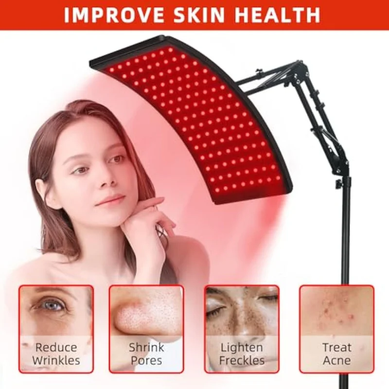 Full Body Red Light Therapy Panel with Stand for Infrared Therapy