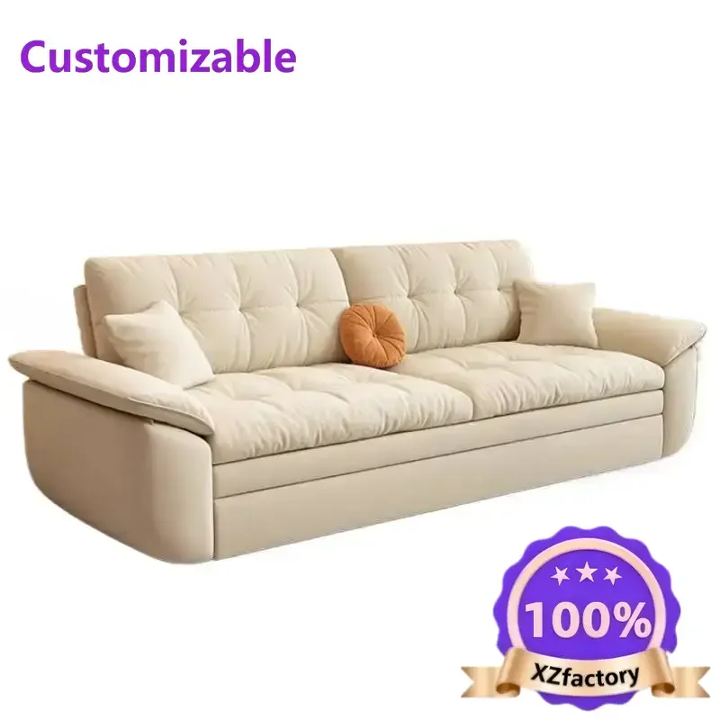 Factory Direct 2026 Top RatedLiving Room Sofas Bed Pull Out Folding Living Room Sofas 3 Seater Boneless Couch-Modular Corduroy C