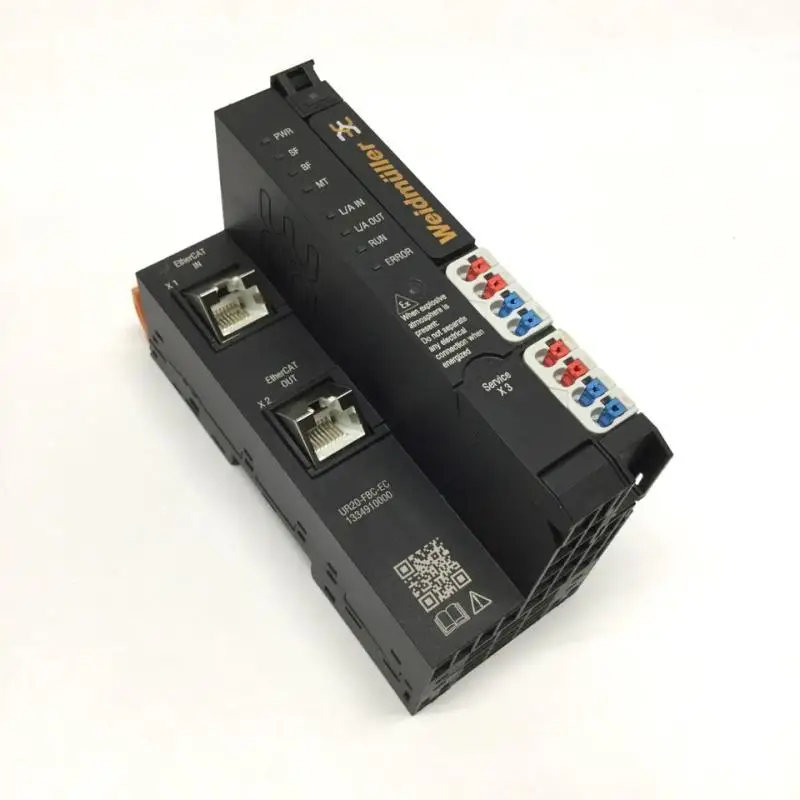 UR20-FBC-EC Remote I/O EtherCAT Fieldbus Coupler RJ45 Ethernet Module New Ready Stock Industrial Automation PLC Dedicat