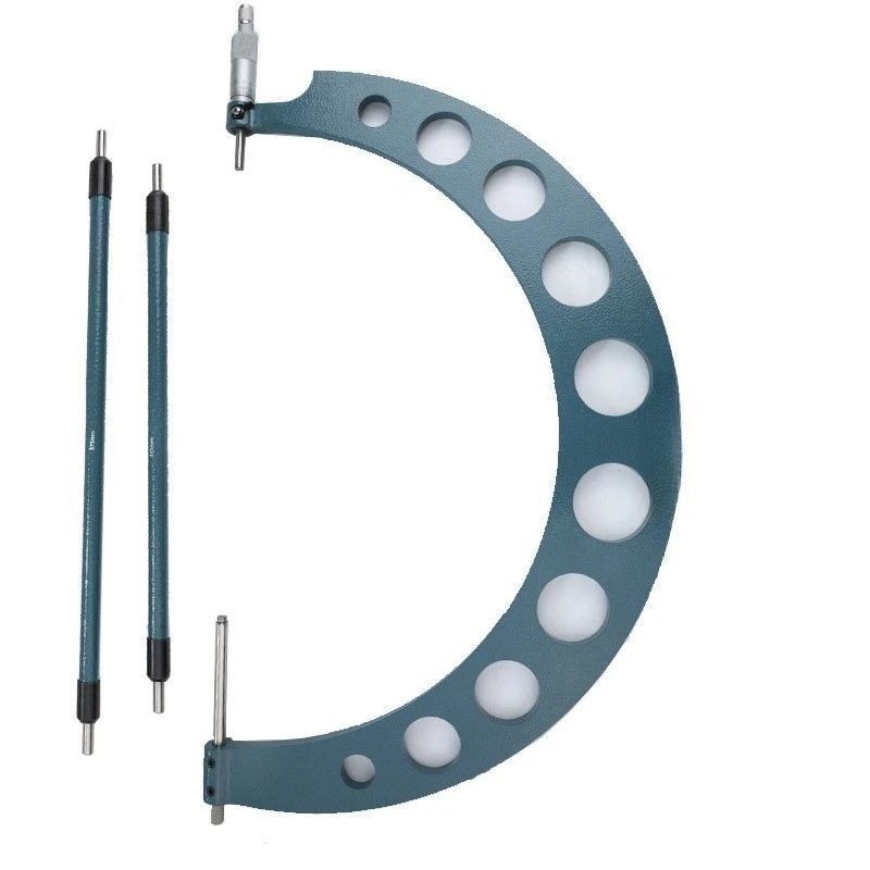 Large Range Micrometer Interchangeable Anvil Outer Diameter Micrometer 0-50-100 -150mm Micrometer