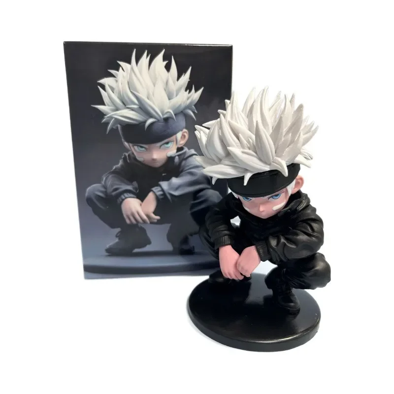 Jujutsu Kaisen Anime Figure Satoru Gojo Action Figures Toys model Desktop decoration statue Collection Pendant kid birthday Gift