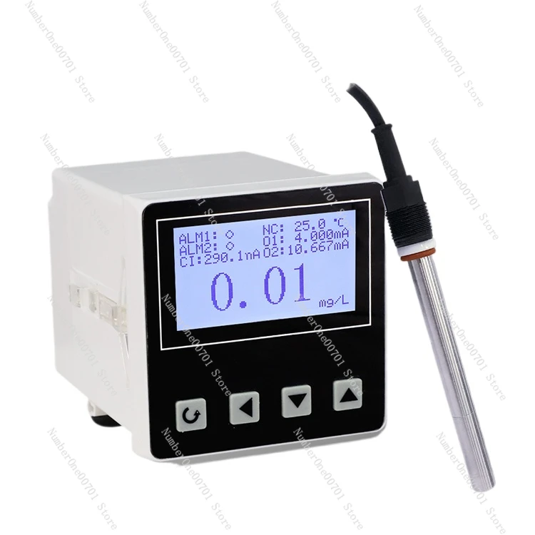 Sewage Treatment Aquaculture Water Quality Oxygen Content Monitoring Fluorescence Dissolved Oxygen Analyzer Sensor